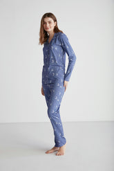 U.S. Polo Women Button Up Pajama Set